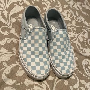 Size 7 1/2 SLIP-ON CHECKERBOARD VANS
